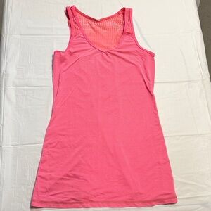 Lululemon Run: Tie And Fly Tank Color 
Flash Light (orange-pink) Size 6